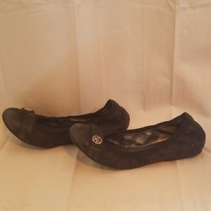 Well loved  Coach ballet flats
